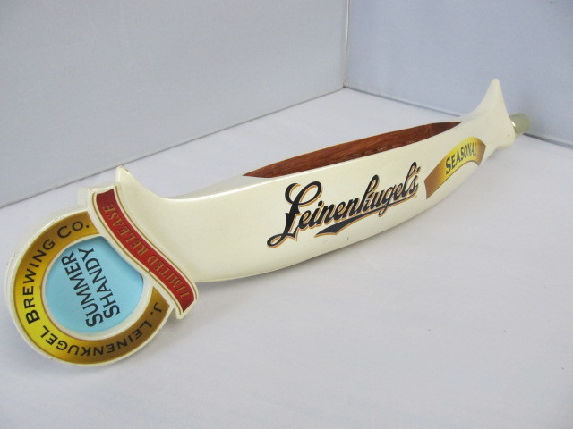 lot 19 image: LEINENKUGELS Summer Shandy Canoe Beer Tap Handle
