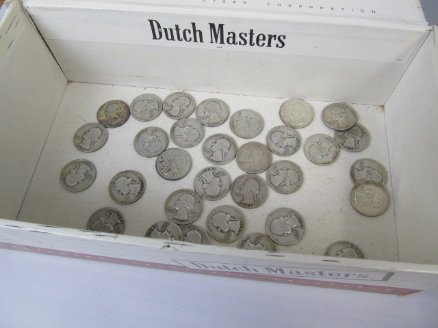 lot 28 image: Lot of 1953 & 1957 Washington Silver Quarters