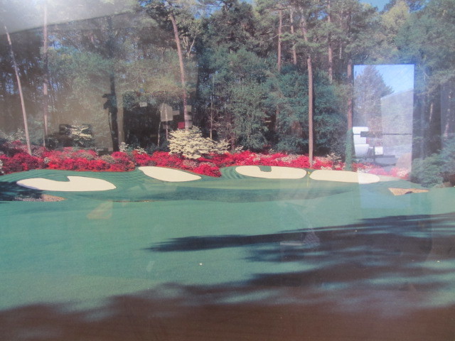 lot 148 image: Framed Matted 1994 THE MASTERS Photo Print