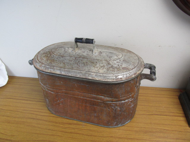 lot 155 image: Antique Copper Boiler