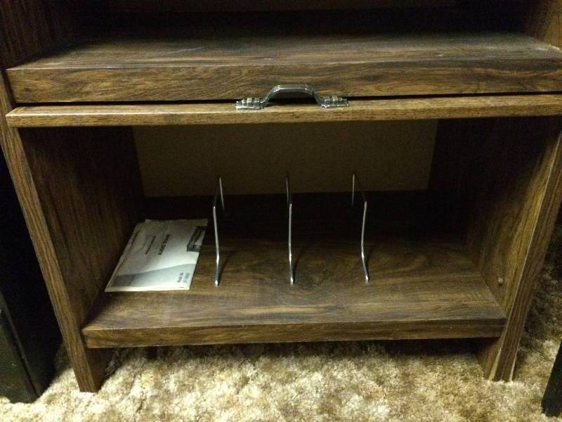 AWESOME MCM MESH LIFT UP RECORD PLAYER CABINET - GREAT CONDITION JUST A LITTLE WEAR ON THE FRONT LEG