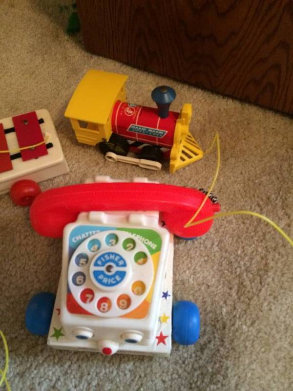 VINTAGE FISHER PRICE TOYS