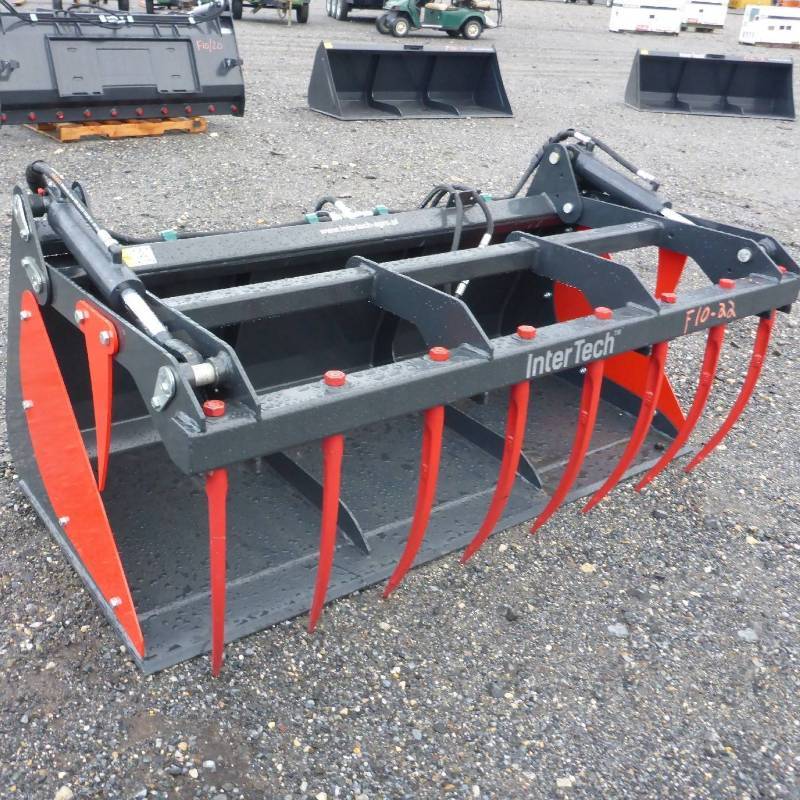 Inter Tech Universal Mount Bobcat Skid Loader Skid Steer 78" Crocodile