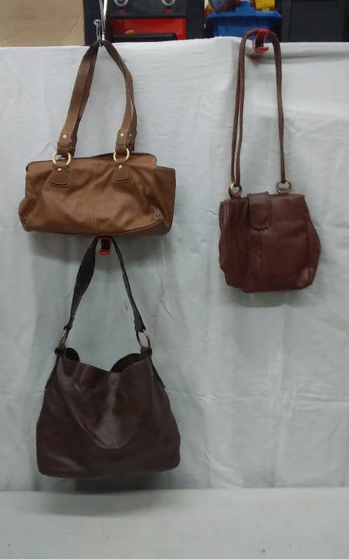 3-Assorted Handbags