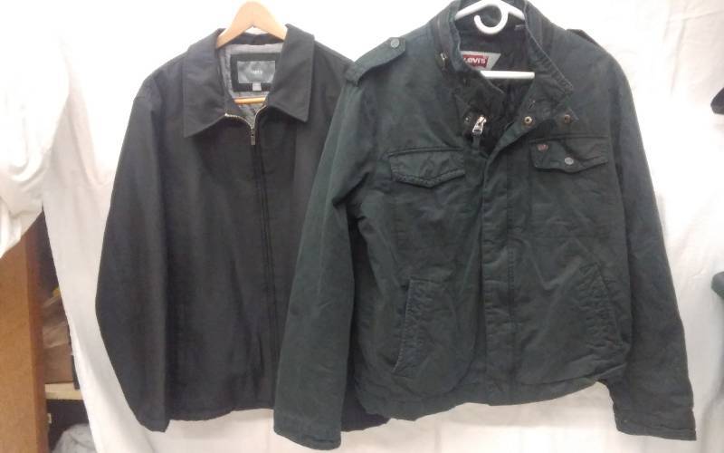 Levis Size L Jacket, Apt 9 Jacket Size XL