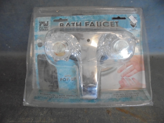 lot 56 image: Plumb Works Bath Faucet