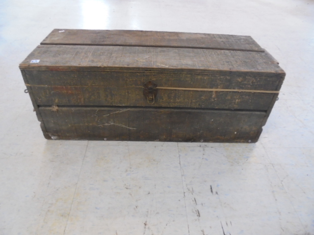 lot 82 image: Wood Tool Box