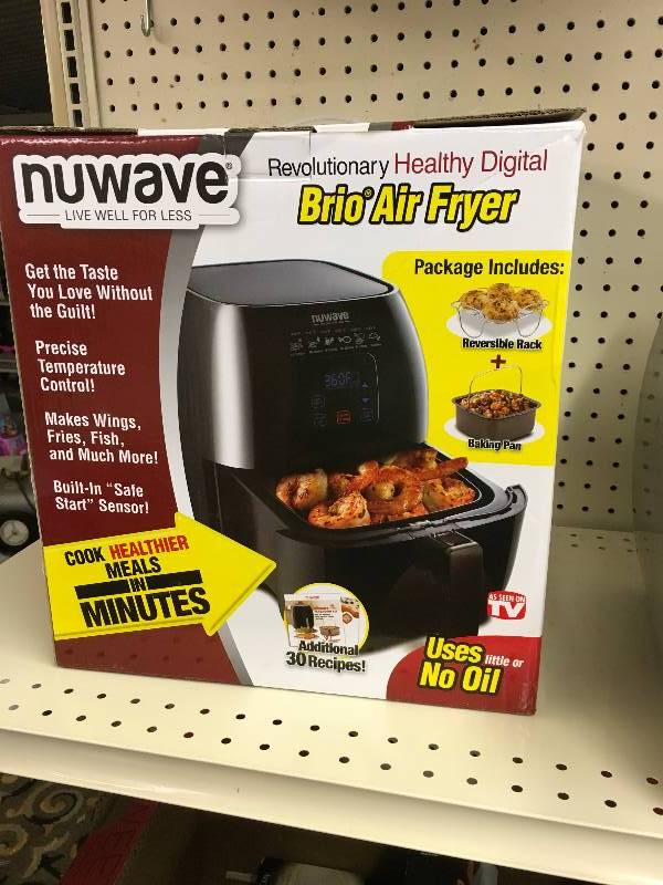 NUWAVE BRIO FRYER, MSRP $89.99