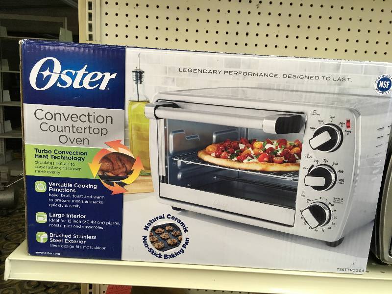 OSTER COUNTERTOP OVEN, MSRP $49.99