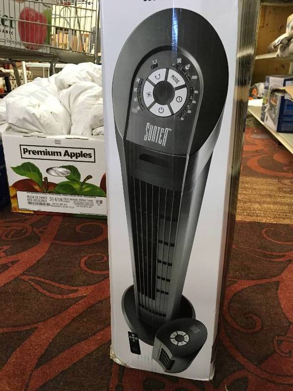 SUNTER TOWER FAN, MSRP $39.99