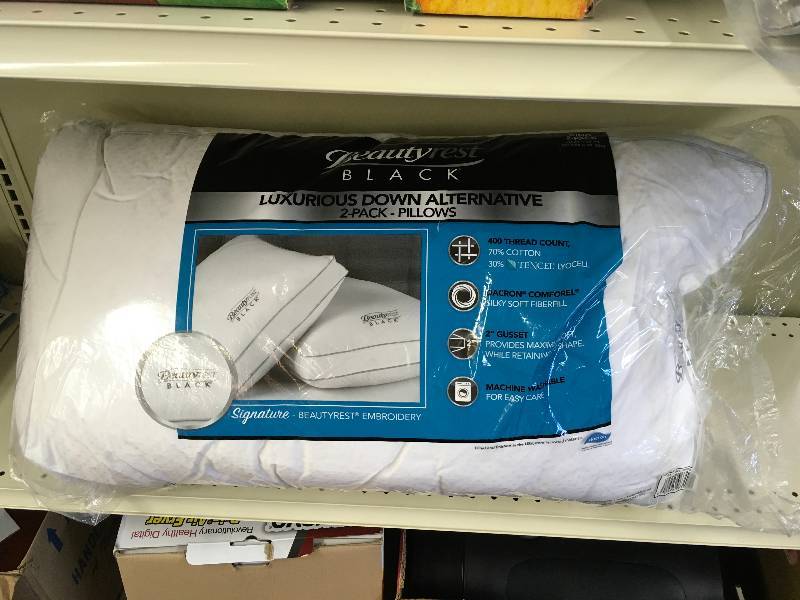 BEAUTYREST BLACK KING 2PK, MSRP $19.99