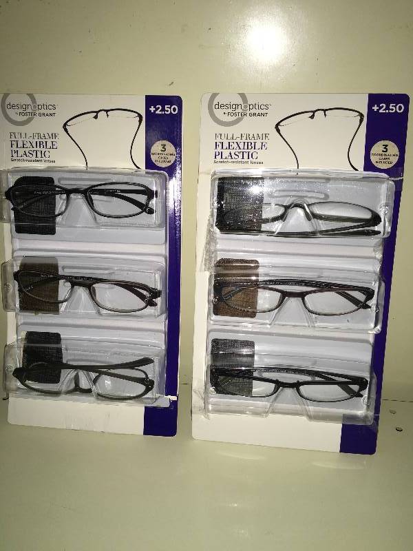 TWO (2) FGX PLASTIC MIX 2.50, MSRP $18.99 EACH