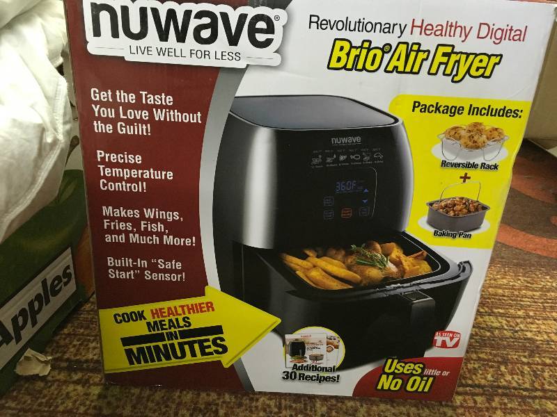 NUWAVE BRIO FRYER, MSRP $89.99