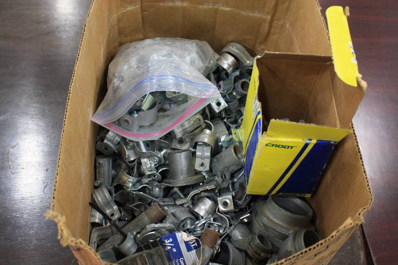 lot 56 image: Assorted Couplers & Hangers