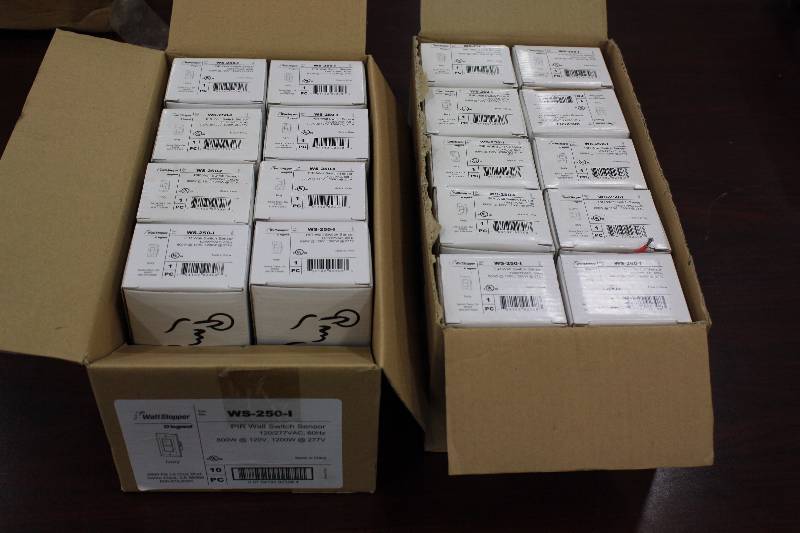 lot 61 image: Watt Stopper Wall Switch Sensor - Brand New 18 Qty