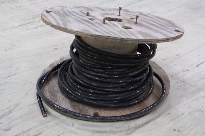 lot 12 image: Spool of 3AWG Large Wire