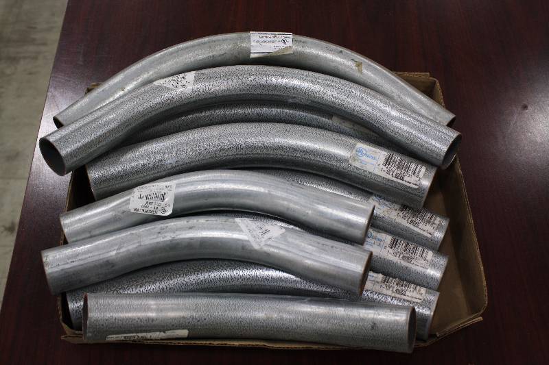 lot 82 image: Electrical Metallic Tubing 45 degree and 90 degree