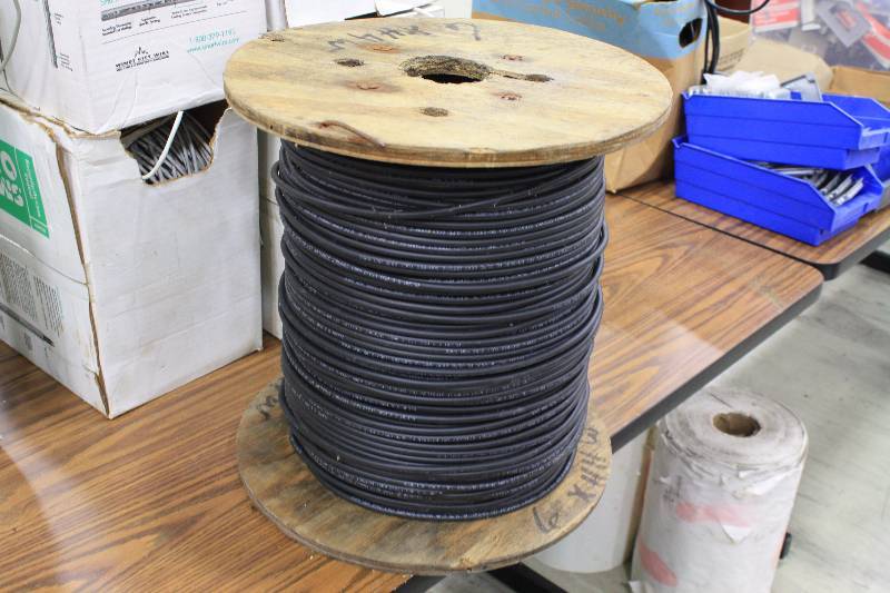 lot 126 image: Large Spool 6AWG XHHW Wire