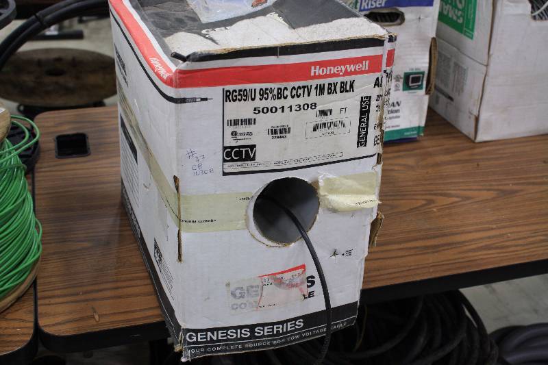 lot 128 image: Honeywell Surveillance & CCTC General Wire