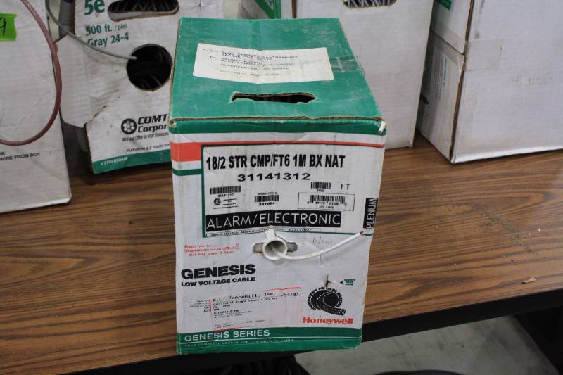 lot 130 image: Honeywell AlarmElectronic Low Voltage Cable