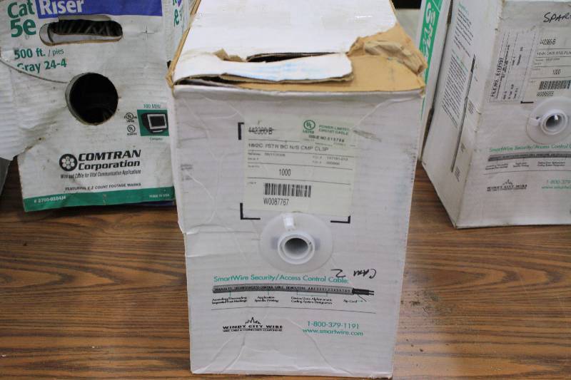 lot 132 image: Smart Wire Security & Access Control Cable