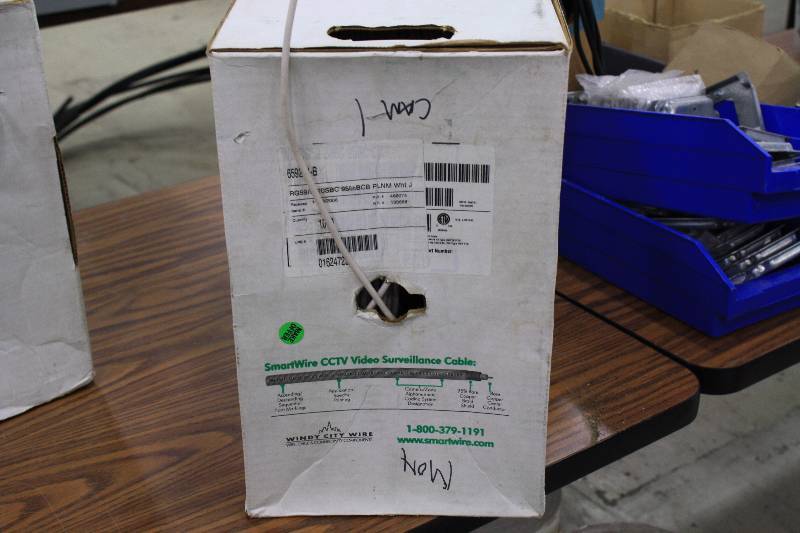 lot 135 image: RG59U Smart Wire CCTV Video Surveillance Cable