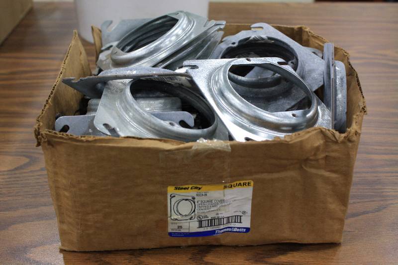 lot 170 image: 4 Square Covers - Open Center