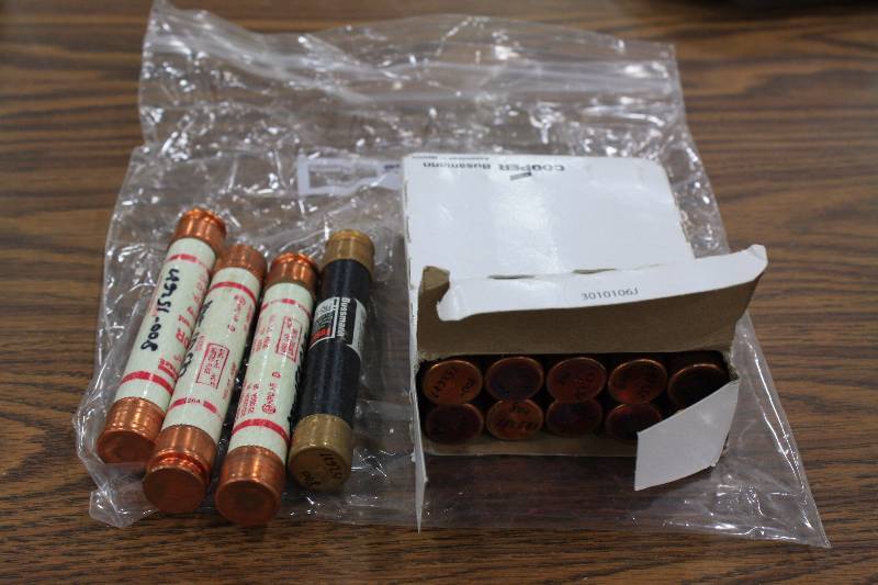 lot 185 image: Buss Fuses FRS-R-20 - New 14 Qty