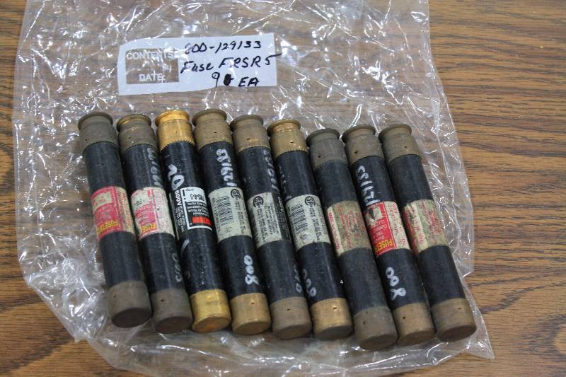 lot 186 image: Buss Fuses FRS-R-5 - New 9 Qty
