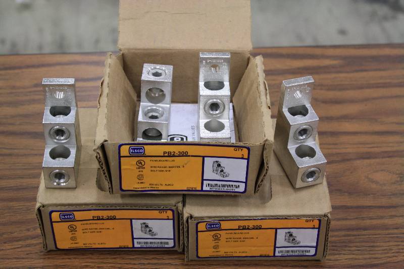 lot 212 image: Panel Board Lugs  New 10 Qty