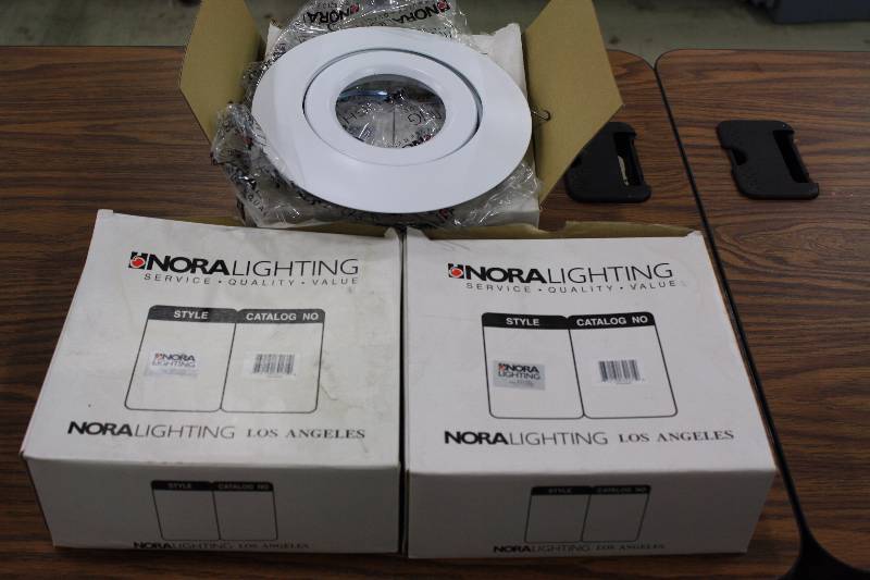 lot 229 image: Nora Lighting Recessed Fixtures - New