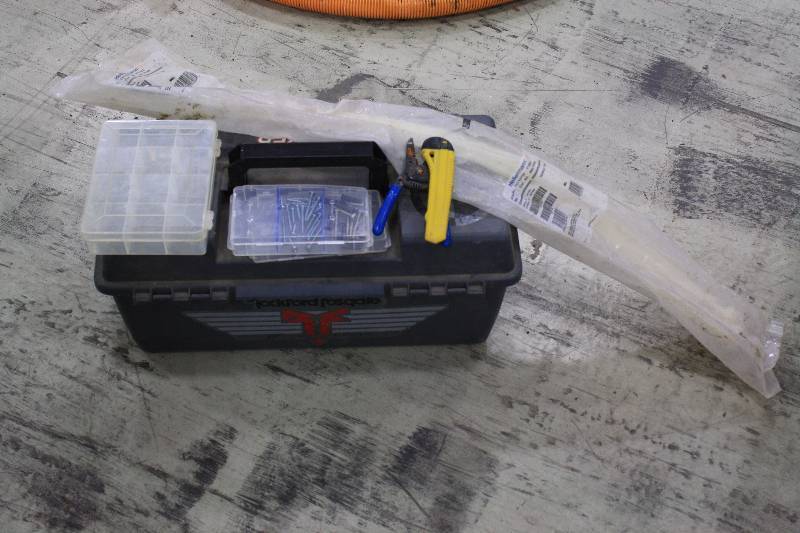 lot 242 image: Tool Box and Accessories