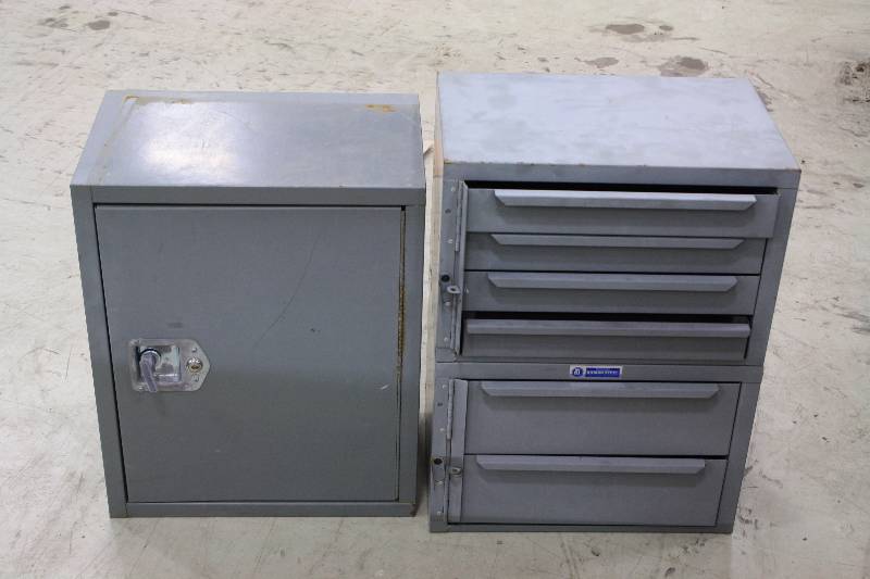 lot 246 image: 2 Metal Storage Cabinets