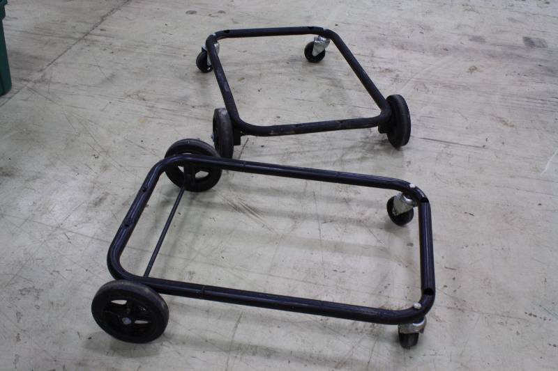 lot 249 image: 2 Floor Carts with Casters