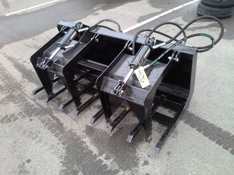 60 Double Grappler Bucket (Skid Steer Attachment)
