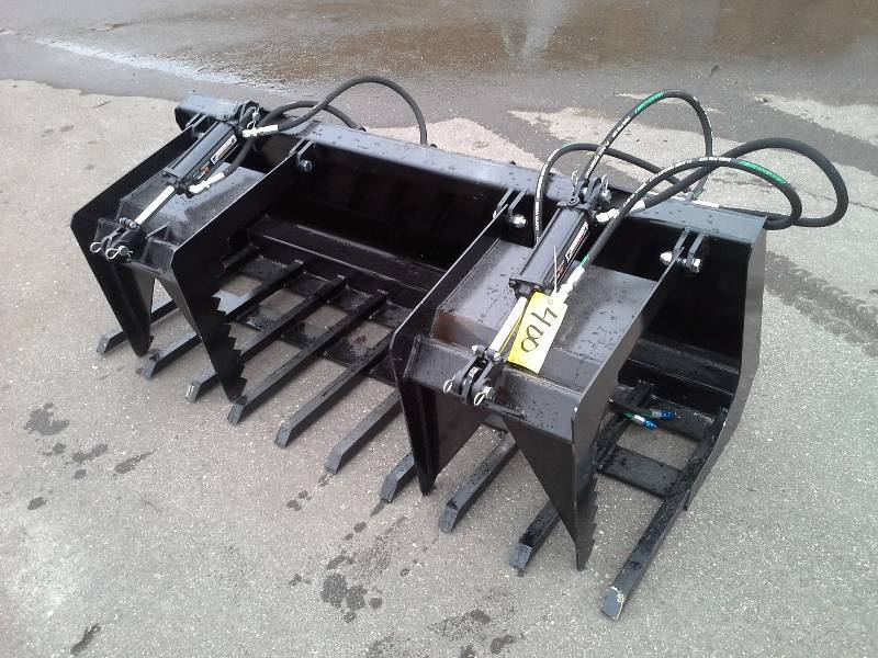 72 Double Grappler Bucket (Skid Steer Attachment)