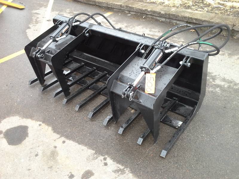 72 Double Grappler Bucket (Skid Steer Attachment)