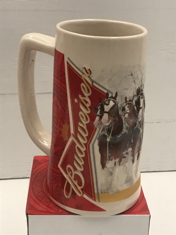 lot 37 image: Lot Of (3) Budweiser Commemorative ...