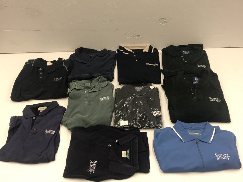 lot 80 image: Lot Of (10) Assorted Size L  XL Be...