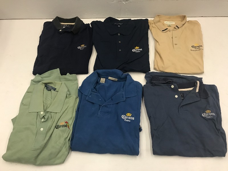 lot 83 image: Lot Of (6) Corona Extra Size XL Pol...