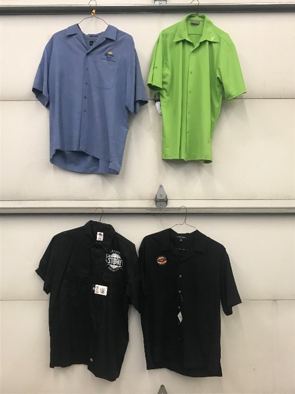 lot 86 image: Lot Of (4) Assorted Size XL Beer Lo...