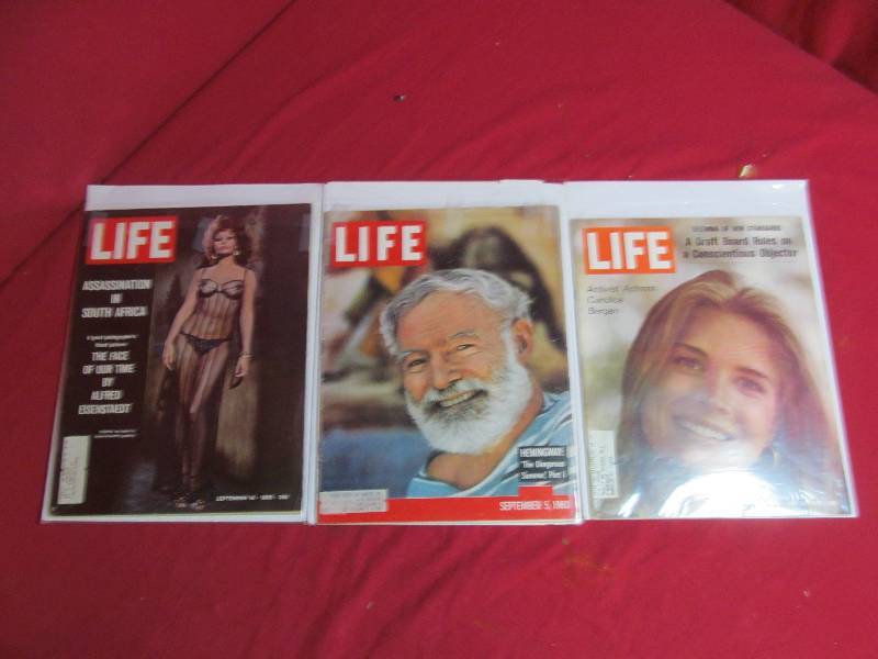 lot 60 image: Time Life Magazines