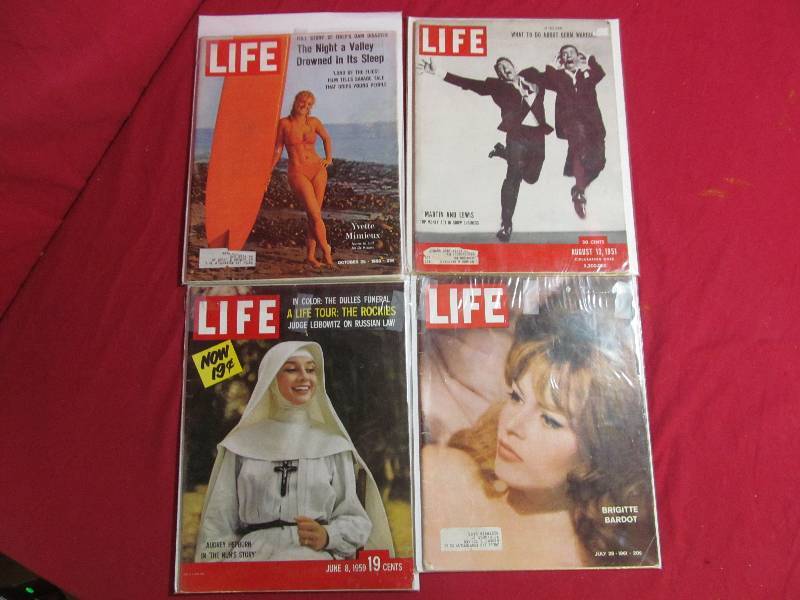 lot 61 image: time life magazines