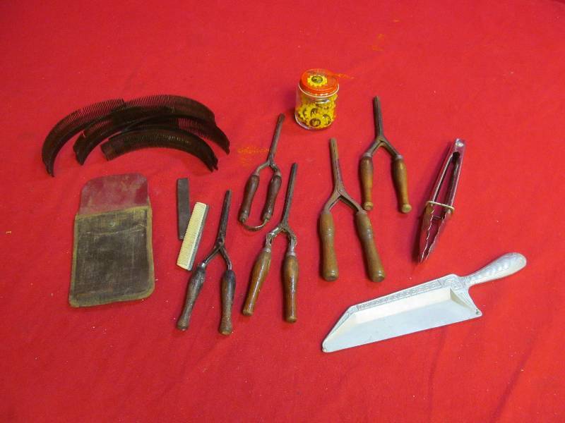 lot 134 image: vintage salon products