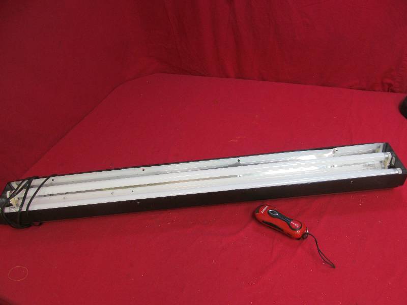 lot 140 image: crank flashlight, aquarium light