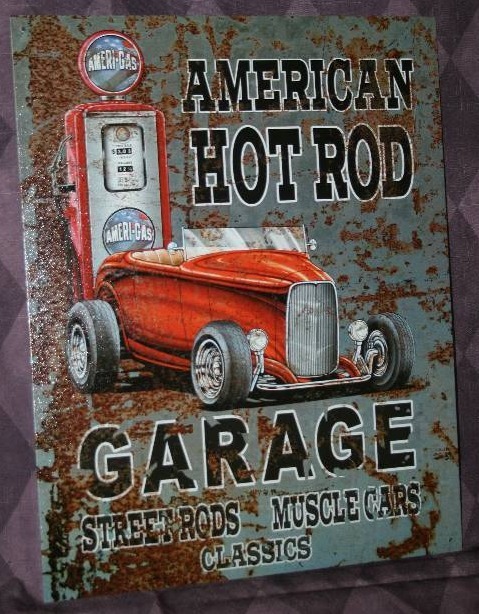 lot 49 image: Metal Sign
