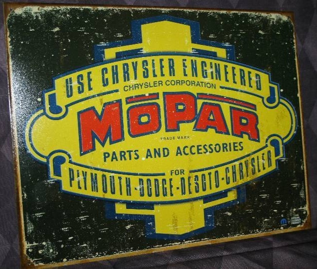 lot 52 image: Metal Sign