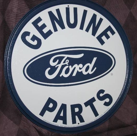 lot 45 image: Metal Sign