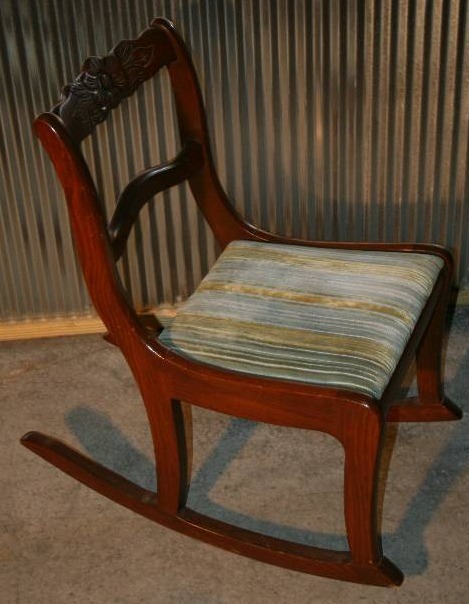 lot 55 image: Rocking Chair