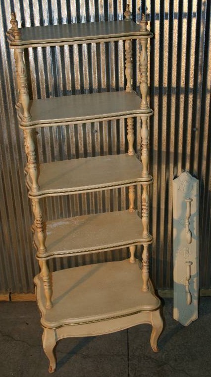 lot 63 image: French Provincial Shelf